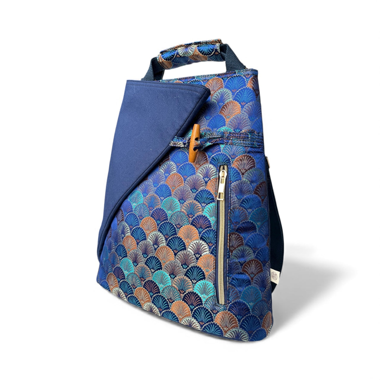 The Opaline Scallop Convertible Tote-Pack